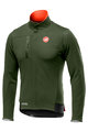 CASTELLI Fahrrad-Thermojacke - DOUBLE ESPRESSO - Grün