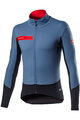 CASTELLI Fahrrad-Thermojacke - BETA RoS - Hellblau/Schwarz