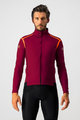 CASTELLI Fahrrad-Thermojacke - PERFETTO ROS CONVERT - Rot