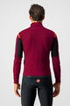 CASTELLI Fahrrad-Thermojacke - PERFETTO ROS CONVERT - Rot