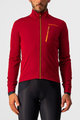 CASTELLI Fahrrad-Thermojacke - GO WINTER - Rot