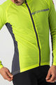 CASTELLI Winddichte Fahrradjacke - SQUADRA STRECH - Gelb