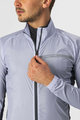 CASTELLI Winddichte Fahrradjacke - SQUADRA STRECH - Grau