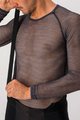 CASTELLI Langarm Fahrrad-Shirt - MIRACOLO WOOL - Schwarz