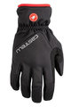 CASTELLI Langfinger-Fahrradhandschuhe - ENTRATA THERMAL WNT - Schwarz