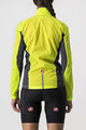 CASTELLI Winddichte Fahrradjacke - SQUADRA STRECH LADY - Gelb