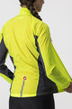 CASTELLI Winddichte Fahrradjacke - SQUADRA STRECH LADY - Gelb