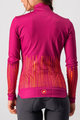 CASTELLI Langarm Fahrradtrikot für den Winter - SORPRESA LADY WINTER - Rosa