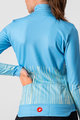 CASTELLI Langarm Fahrradtrikot für den Winter - SORPRESA LADY WINTER - Hellblau