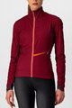 CASTELLI Fahrrad-Thermojacke - GO LADY WINTER - bordeaux