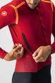 CASTELLI Fahrrad-Unteranzug - SANREMO ROS SUIT - Rot/Schwarz