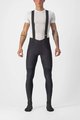 CASTELLI Lange Fahrradhose mit Trägern - SORPASSO ROS - Schwarz/Rot