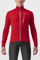 CASTELLI Fahrrad-Thermojacke - GO WINTER - Rot