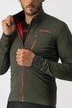 CASTELLI Fahrrad-Thermojacke - GO WINTER - Grün