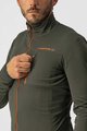 CASTELLI Fahrrad-Thermojacke - GO WINTER - Grün