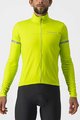 CASTELLI Langarm Fahrradtrikot für den Winter - FONDO 2 WINTER - Gelb