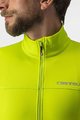 CASTELLI Langarm Fahrradtrikot für den Winter - FONDO 2 WINTER - Gelb