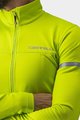 CASTELLI Langarm Fahrradtrikot für den Winter - FONDO 2 WINTER - Gelb