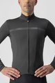 CASTELLI Langarm Fahrradtrikot für den Winter - PRO THERMAL - Anthrazit