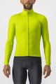 CASTELLI Langarm Fahrradtrikot für den Winter - PRO THERMAL - Gelb