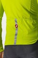 CASTELLI Langarm Fahrradtrikot für den Winter - PRO THERMAL - Gelb