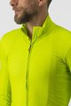 CASTELLI Langarm Fahrradtrikot für den Winter - PRO THERMAL - Gelb