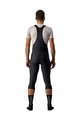 CASTELLI Lange Fahrradhose mit Trägern - ENTRATA THERMAL - Schwarz