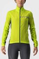 CASTELLI Winddichte Fahrradjacke - SQUADRA STRECH LADY - Gelb