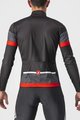 CASTELLI Langarm Fahrradtrikot für den Winter - PASSISTA - Anthrazit