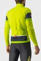 CASTELLI Langarm Fahrradtrikot für den Winter - PASSISTA - Gelb