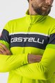 CASTELLI Langarm Fahrradtrikot für den Winter - PASSISTA - Gelb