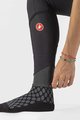 CASTELLI Lange Fahrradhose mit Trägern - VELOCISSIMA DT LADY - Schwarz