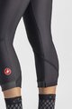 CASTELLI 3/4 lange Fahrradhose ohne Träger - VELOCISSIMA THERM W - Schwarz