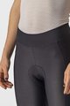 CASTELLI 3/4 lange Fahrradhose ohne Träger - VELOCISSIMA THERM W - Schwarz