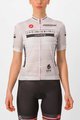 CASTELLI Kurzarm Fahrradtrikot - GIRO D'ITALIA 2023 W - Weiß