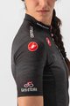 CASTELLI Kurzarm Fahrradtrikot - GIRO D'ITALIA 2022 W - Schwarz