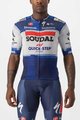 CASTELLI Kurzarm Fahrradtrikot - SOUDAL QUICK-STEP '23 CLIMBER'S 3.1 - Blau/Weiß