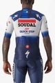 CASTELLI Kurzarm Fahrradtrikot - SOUDAL QUICK-STEP '23 CLIMBER'S 3.1 - Blau/Weiß