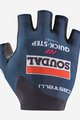 CASTELLI Fingerlose Fahrradhandschuhe - SOUDAL QUICK-STEP 24 - Blau