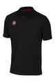 CASTELLI Kurzarm Fahrrad-Shirt - RACE DAY POLO - Schwarz