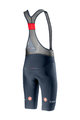 CASTELLI Kurze Fahrradhose mit Trägern - FREE AERO RACE 4.0 - Blau