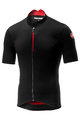 CASTELLI Kurzarm Fahrradtrikot - ESPRESSO - Schwarz