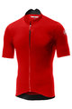CASTELLI Kurzarm Fahrradtrikot - ESPRESSO - Rot