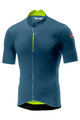 CASTELLI Kurzarm Fahrradtrikot - ESPRESSO - Blau
