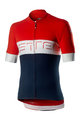 CASTELLI Kurzarm Fahrradtrikot - PROLOGO VI - Rot/Grün/Blau