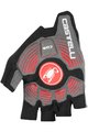 CASTELLI Fingerlose Fahrradhandschuhe - ROSSO CORSA ESPRESSO - Rot/Schwarz