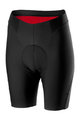 CASTELLI Fahrradshorts ohne Träger - PREMIO 2 W LADY - Schwarz