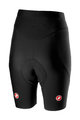 CASTELLI Fahrradshorts ohne Träger - PREMIO 2 W LADY - Schwarz