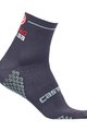 CASTELLI Klassische Fahrradsocken - ROSA CORSA DUE LADY - Blau
