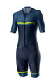 CASTELLI Fahrrad-Unteranzug - SANREMO 4 SPEED - Blau